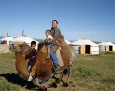 Mongolia-Gobi Steppe-Arburd Sands Ger Camp